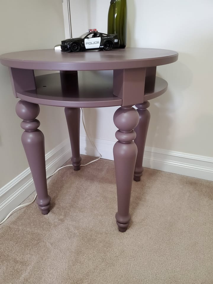 Corner Wood Table - photo 2