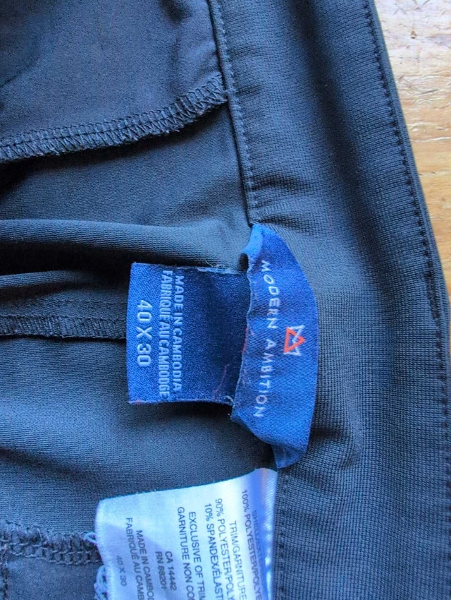 Modern Ambition Pants Mens 40x30 Black - photo 3