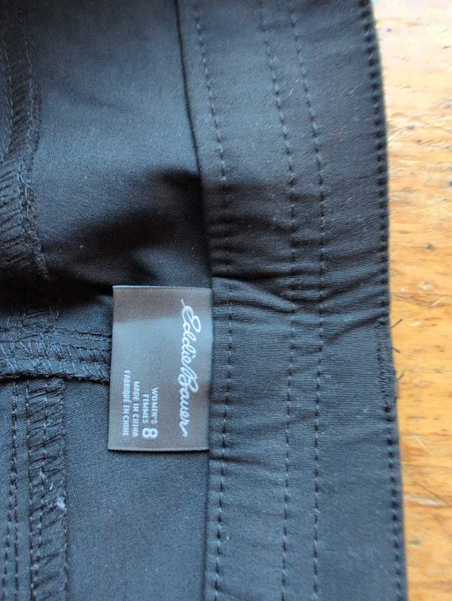Eddie Bauer Pants woman's 8 black - photo 3