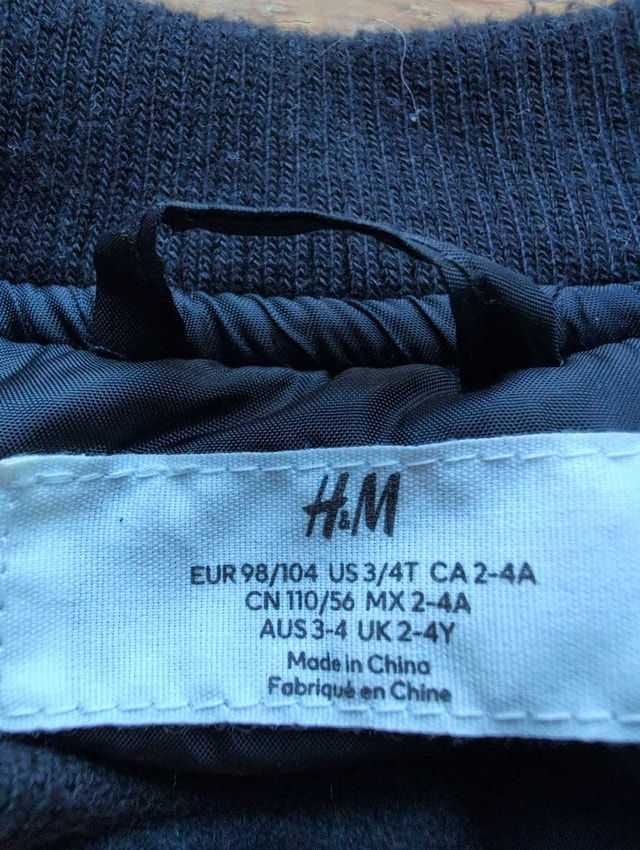 H&M Varsity Jacket Youth 2-4A - photo 2