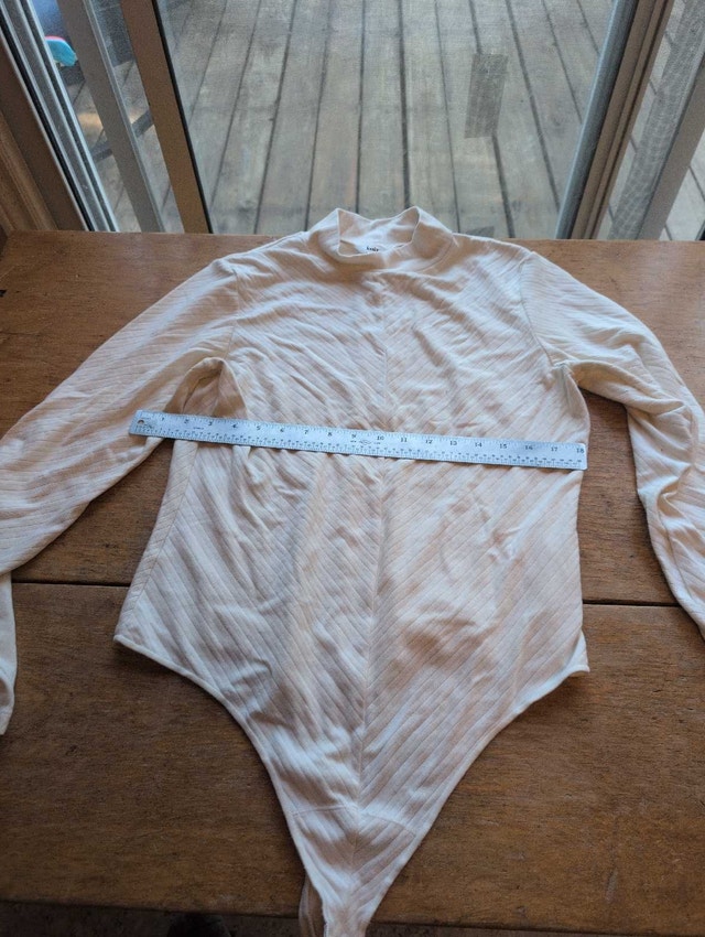 Knix Bodysuit woman's off white XXL extra large