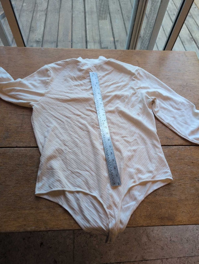 Knix Bodysuit woman's off white XXL extra large - photo 5