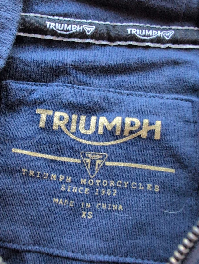 Triumph Hoodie XS Woman's Extra Small - photo 2