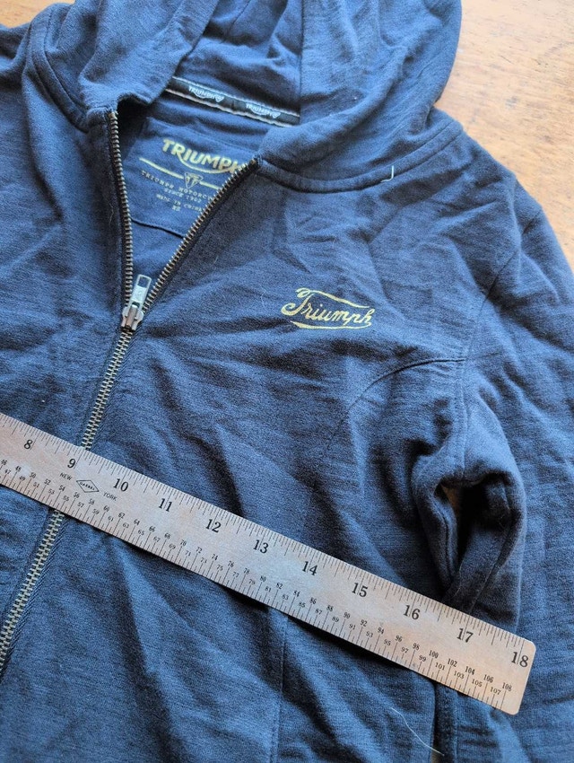 Triumph Hoodie XS Woman's Extra Small - photo 3