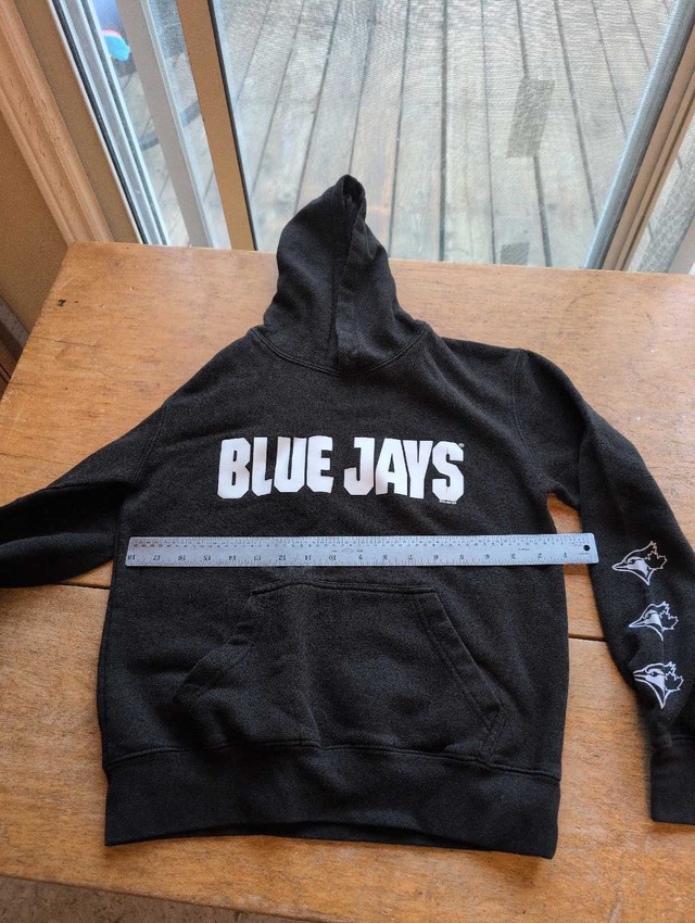Blue Jays Hoodie Youth Medium Black