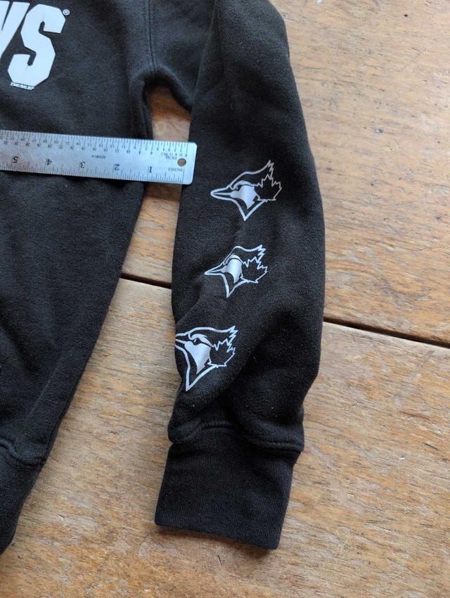 Blue Jays Hoodie Youth Medium Black - photo 2
