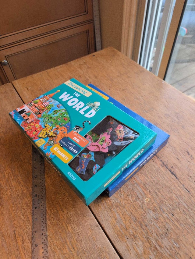 Auzou Magnetic Board lot of 2 Space and Atlas - photo 5