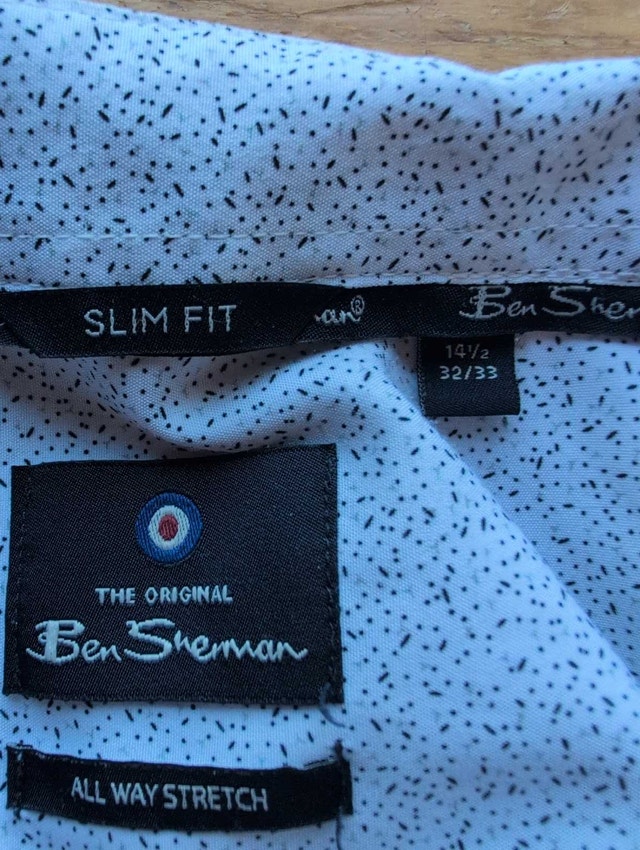 Ben Sherman Shirt Men's Slim Fit 14.5 - photo 2