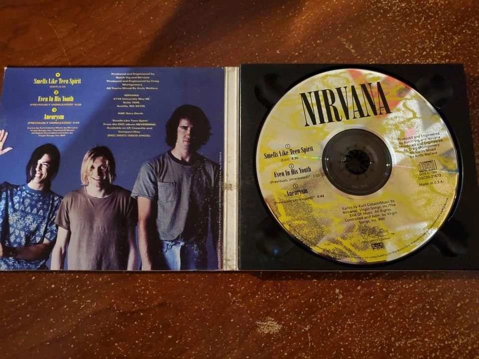 Nirvana CD Single - Smells Like Teen Spirit - photo 2
