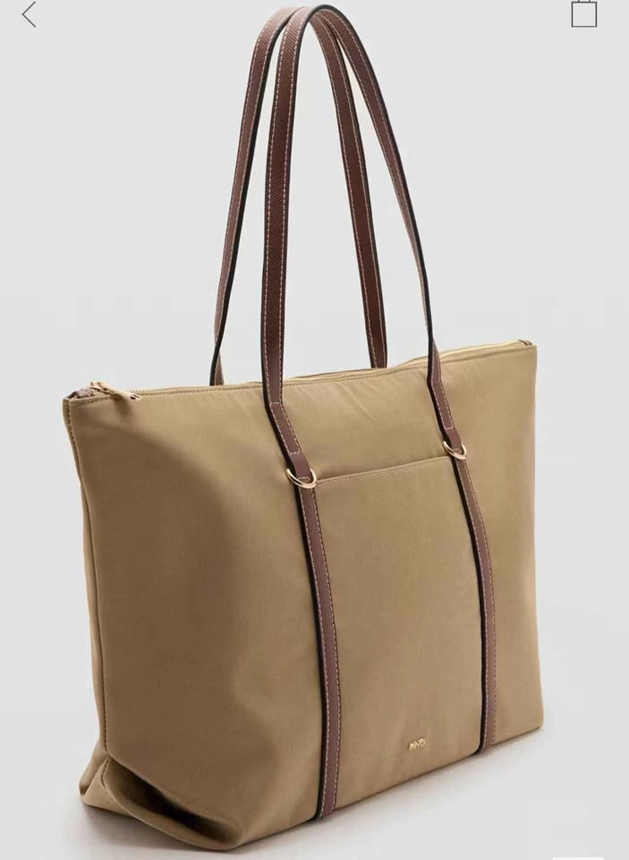 Original Mango Tote Bag New with Tags | Elegant & Spacious | $60 - photo 2