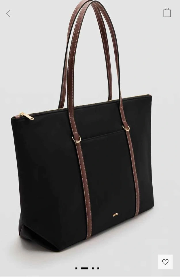 Original Mango Tote Bag New with Tags | Elegant & Spacious | $60 - photo 3