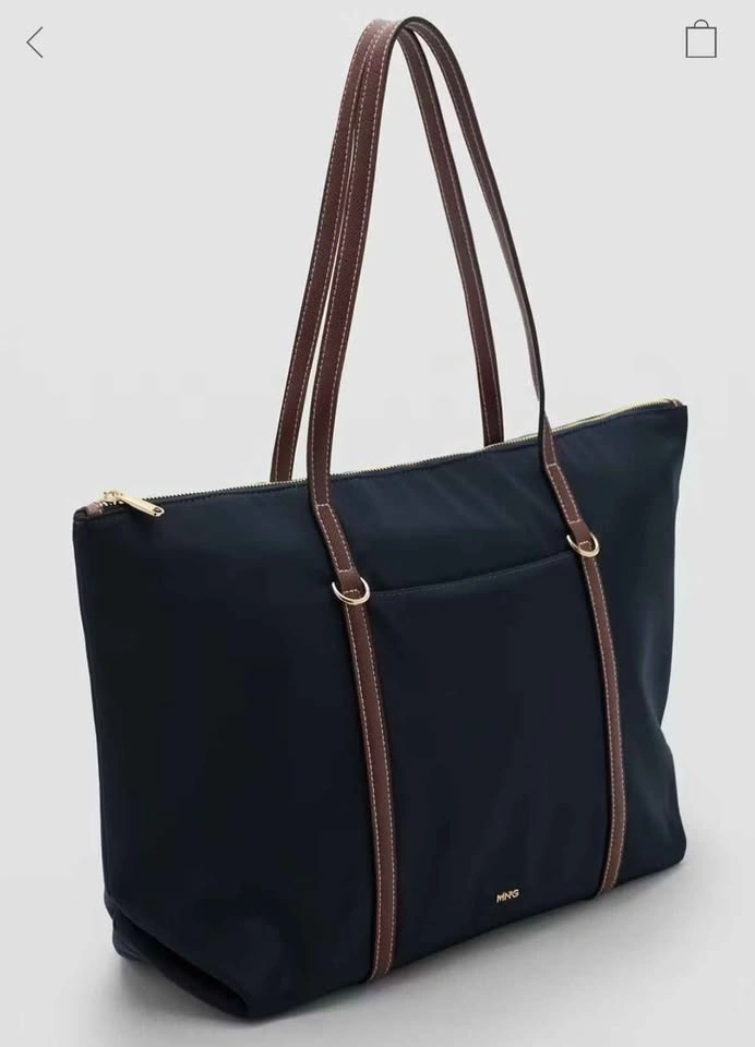 Original Mango Tote Bag New with Tags | Elegant & Spacious | $60 - photo 5