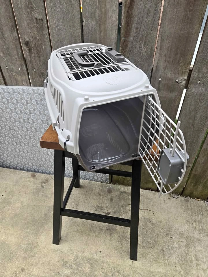 Cat Small Dog Carrier Crate with 2 Doors