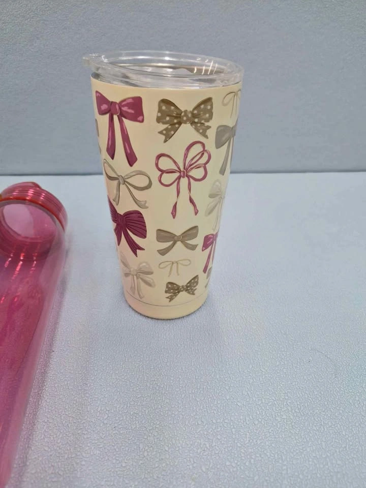 Brand new 5 tumblers and water Bottle stainless