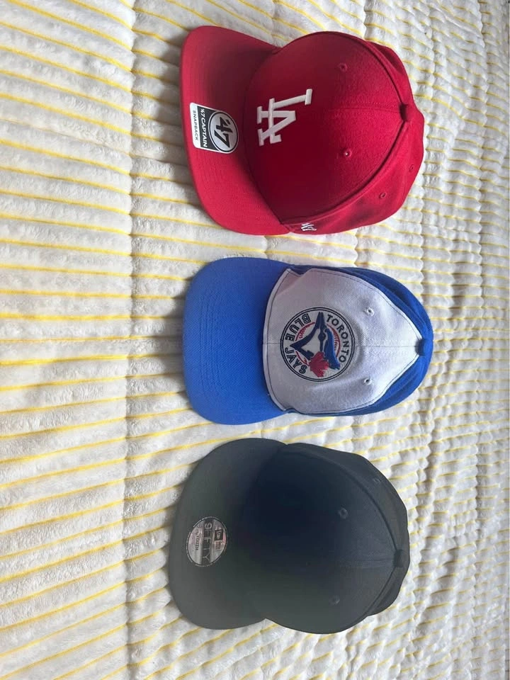 New Era Flat Brimmed Hats