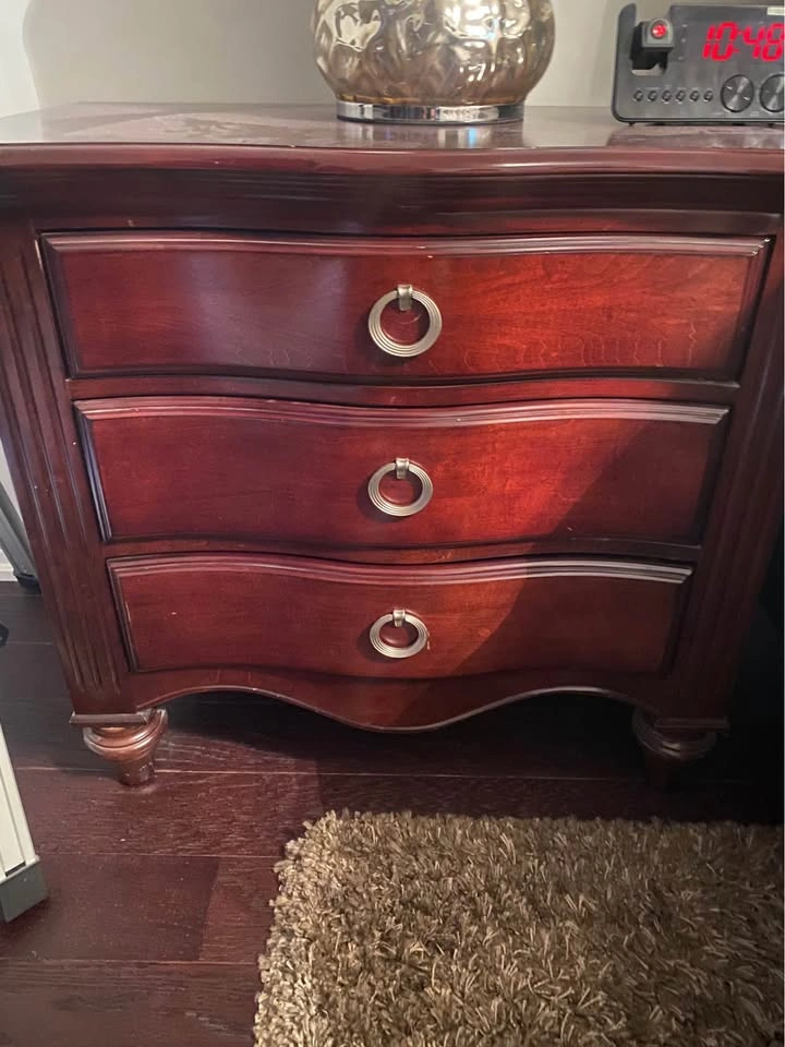 King Bedroom Set - ONLY SERIOUS INQUIRIES PLEASE - NEED GONE by - photo 4