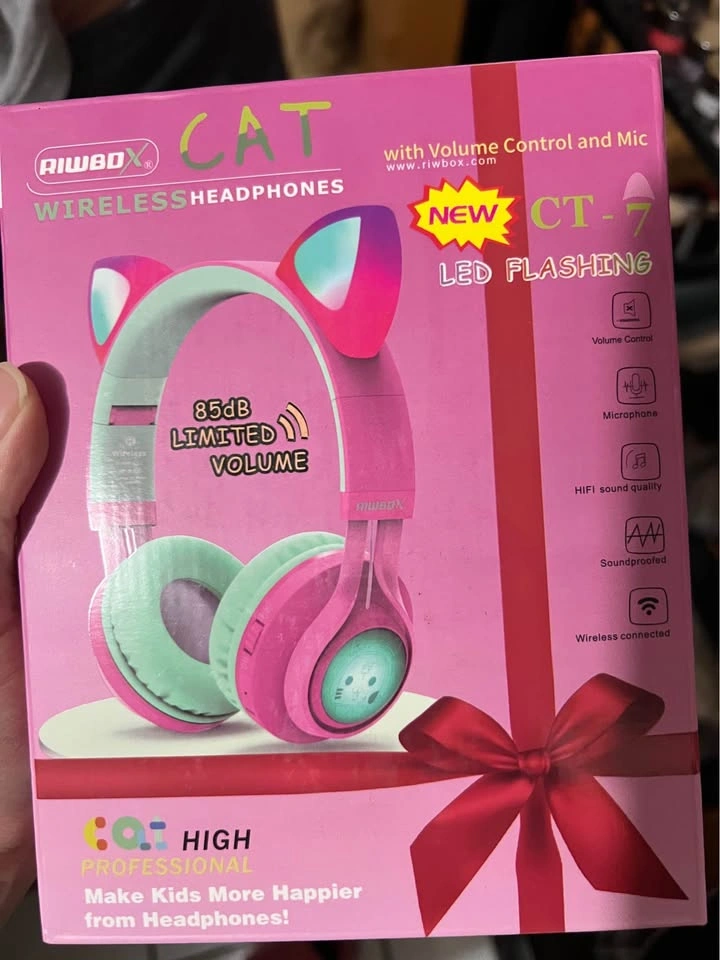 Cat Ear Bluetooth Headphones - photo 2