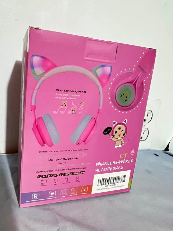 Cat Ear Bluetooth Headphones - photo 4