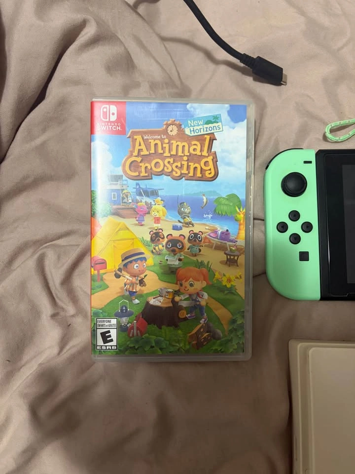 Nintendo Switch Animal Crossing Edition Console Bundle - photo 3
