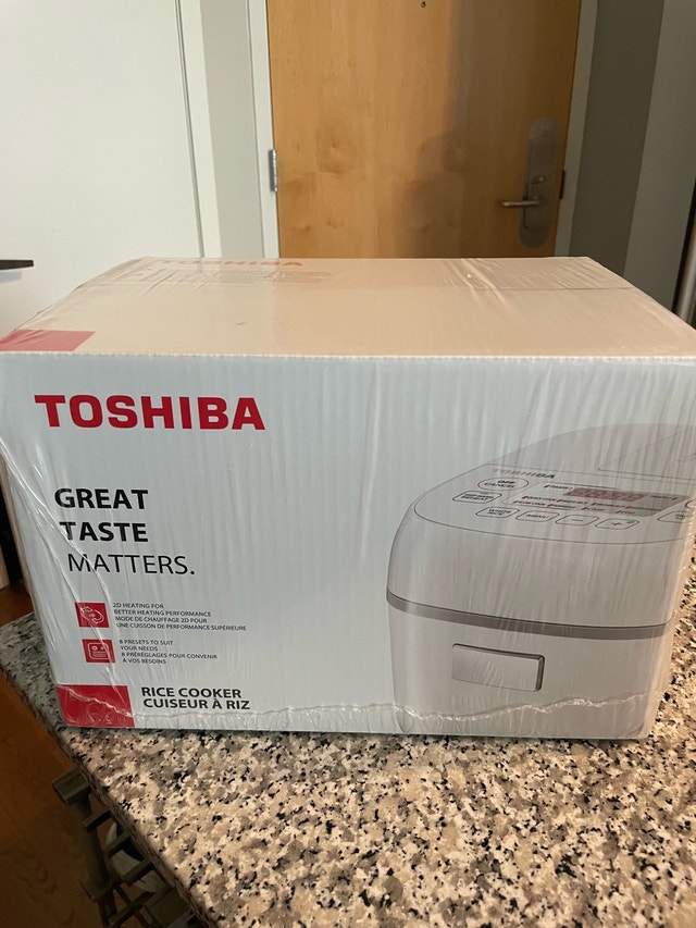 Unopened Toshiba Rice Cooker