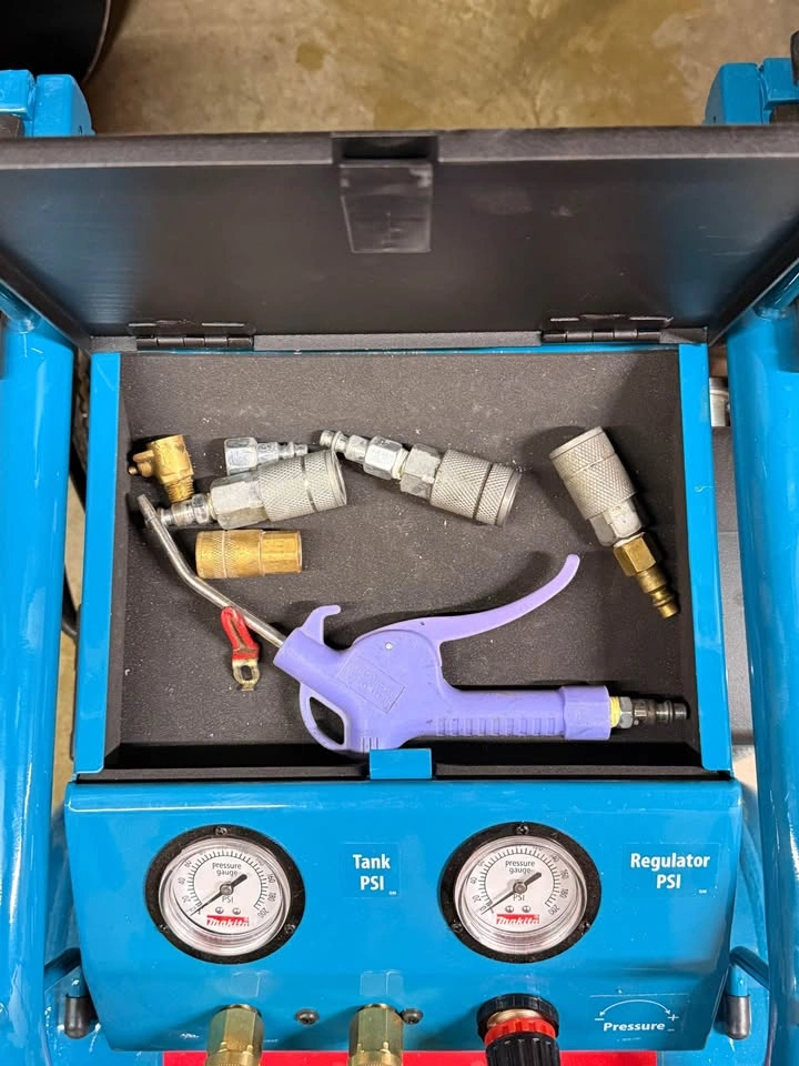 Makita Air Compressor and Hitachi Nail Guns - photo 4