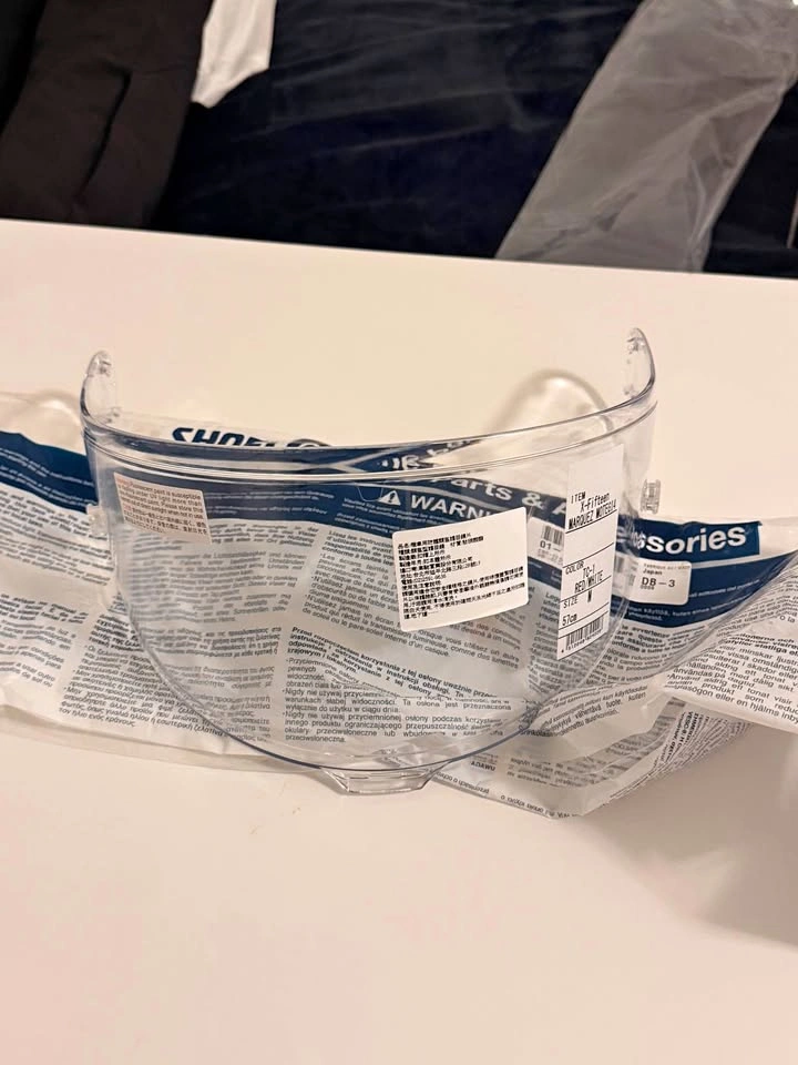 Shoei X15 Clear Visor BRAND NEW