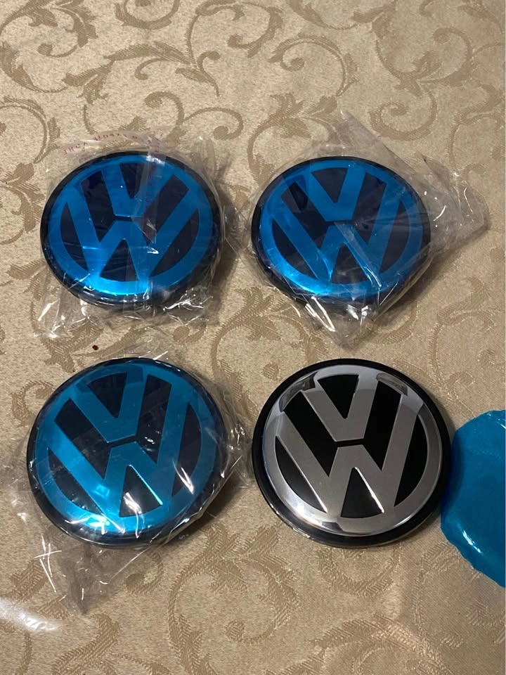 Volkswagen Center Caps - 65mm - photo 2