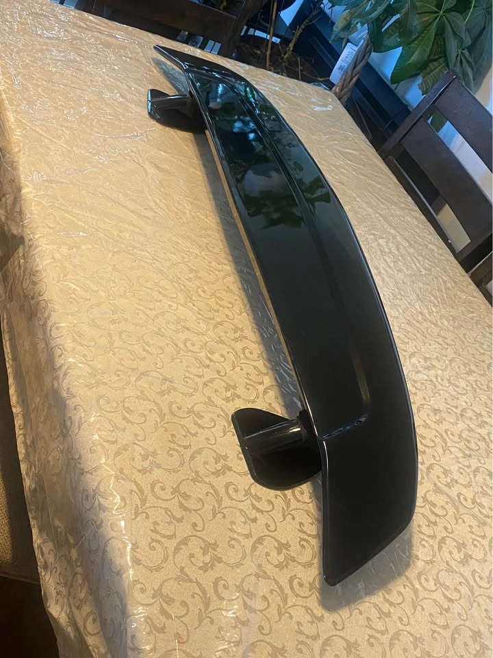 Car trunk spoiler black - photo 2