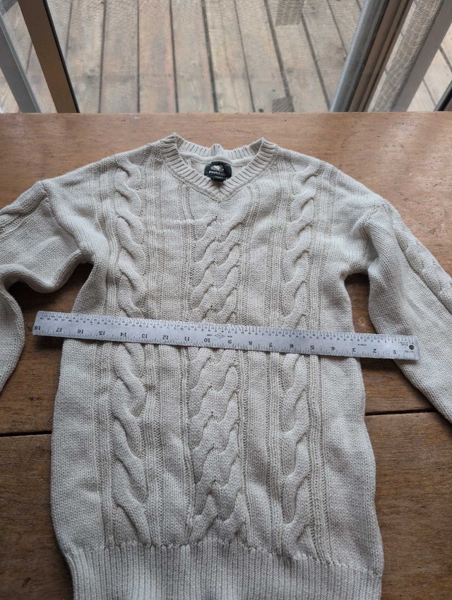 Roots Kids Sweater Medium Off White