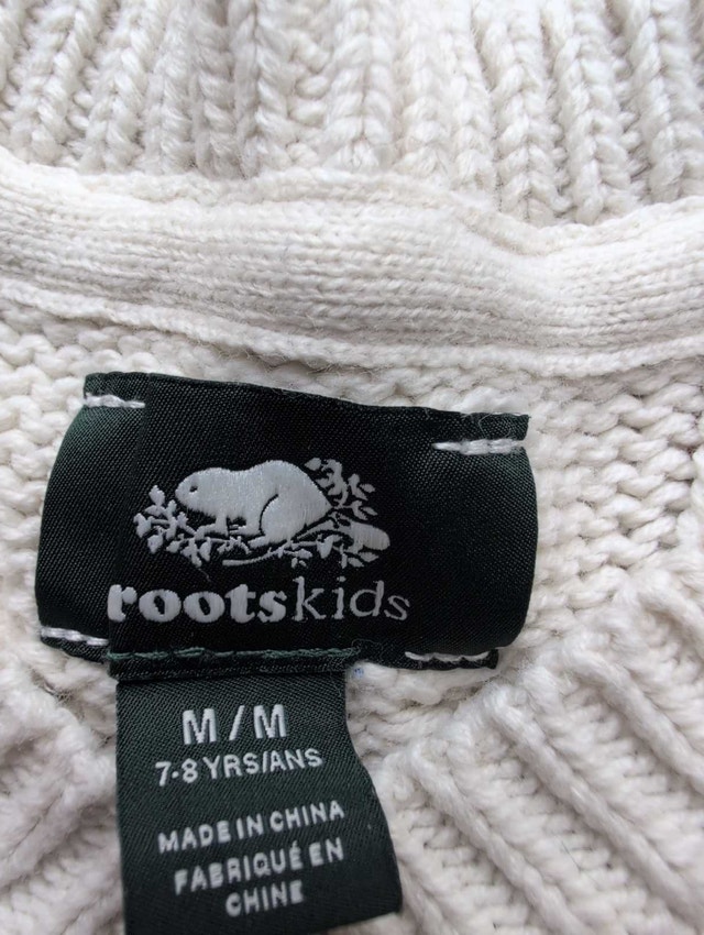 Roots Kids Sweater Medium Off White - photo 2