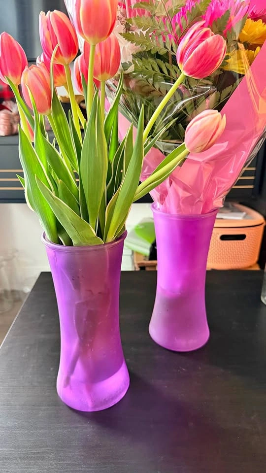 Tall Purple Vases for Sale