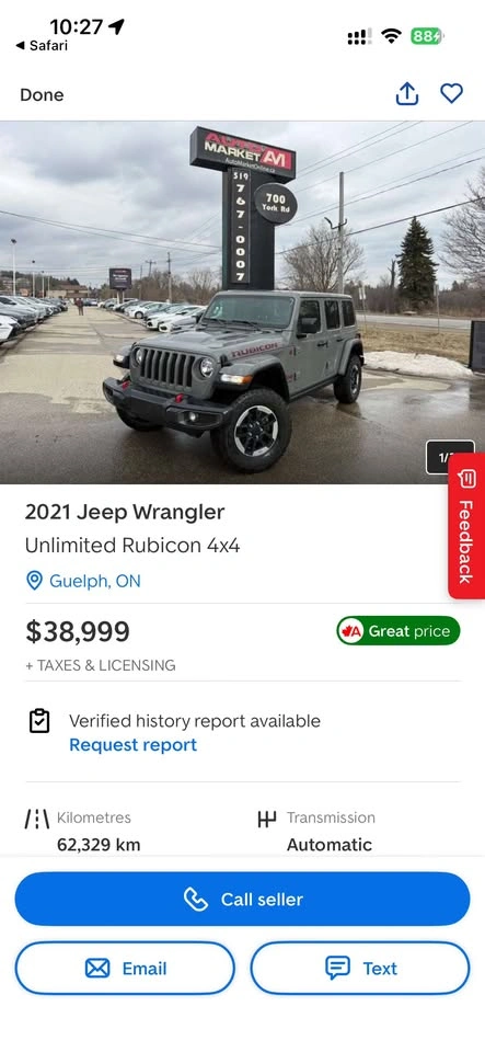 2021 Jeep Wrangler Unlimited Rubicon *no accident* - photo 2