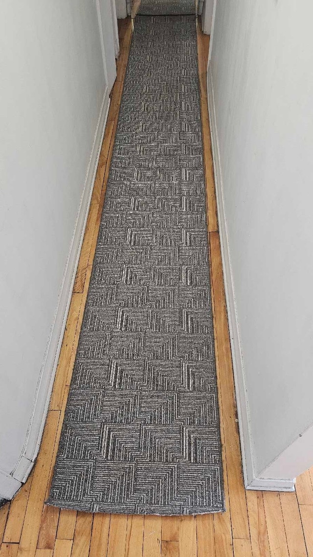 Beautiful Hallway Runner Rug - Grey Modern - photo 2