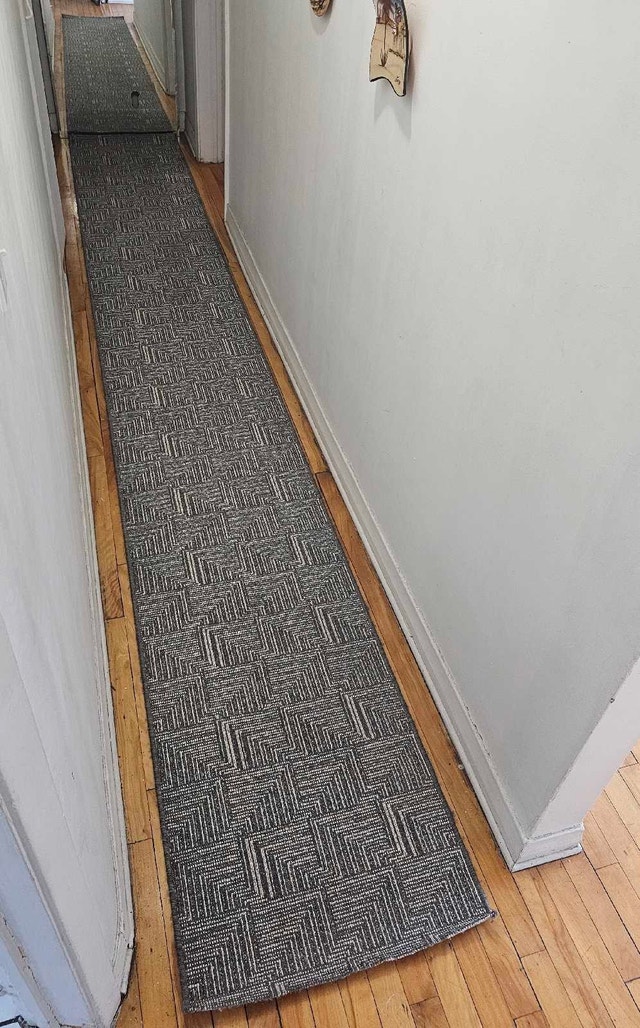 Beautiful Hallway Runner Rug - Grey Modern - photo 3