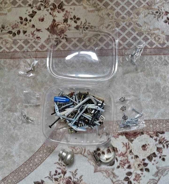 DIY Hardware Box: Screws, Hooks & Fasteners