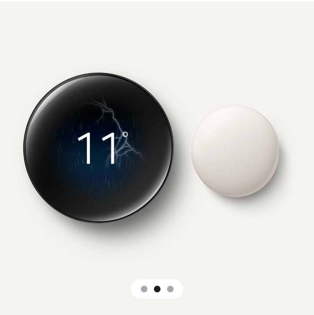 Google Nest Learning Thermostat (4th Gen) - Silver