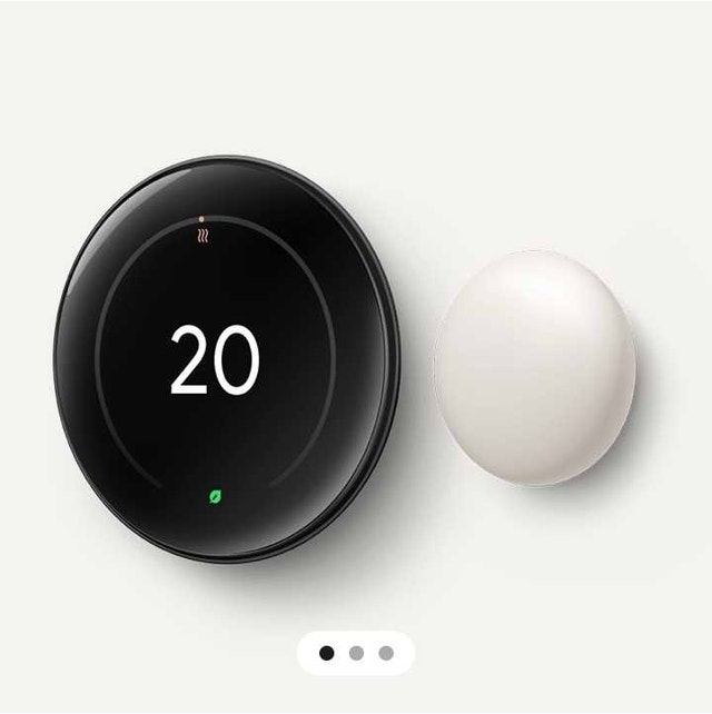 Google Nest Learning Thermostat (4th Gen) - Silver - photo 2