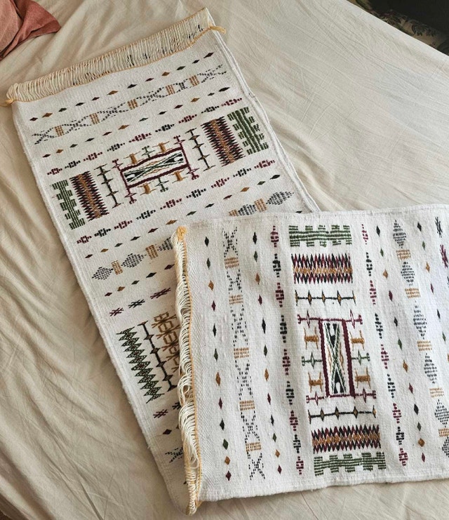 3 New Handmade Berber Rugs - 91x51cm, Amazigh Style - photo 2