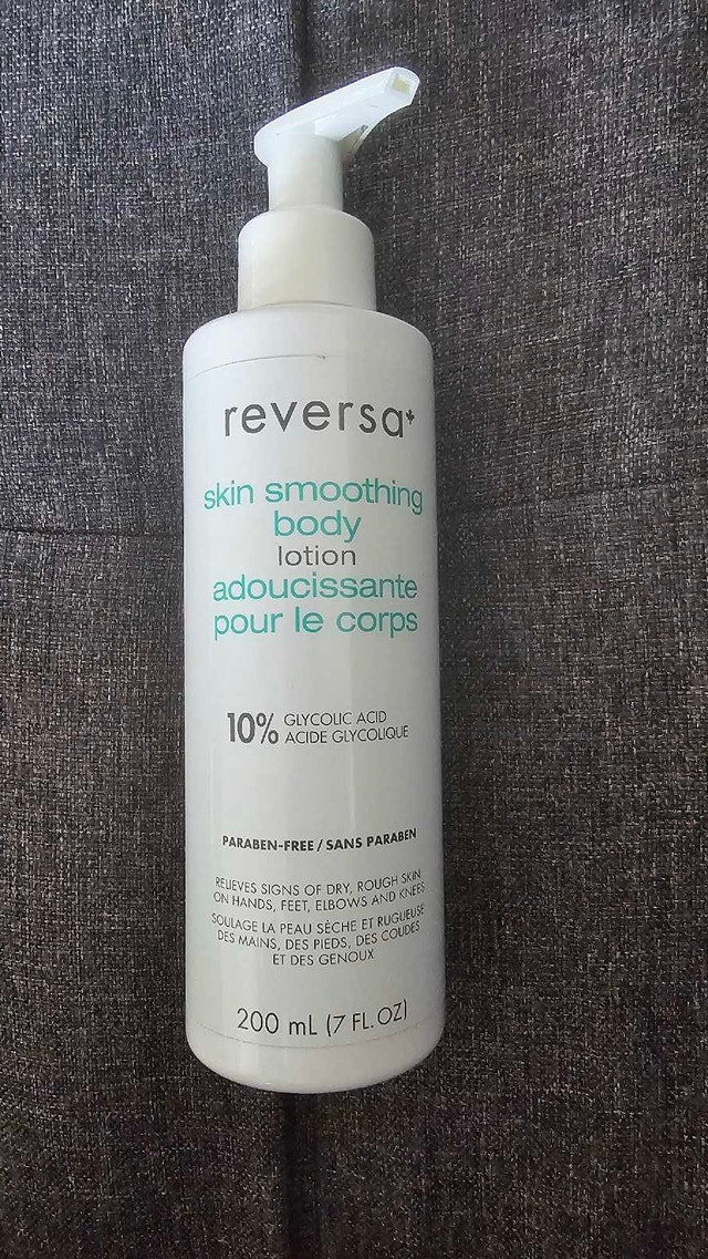 Reversa Smoothing Body Lotion - 10% Glycolic Acid - New