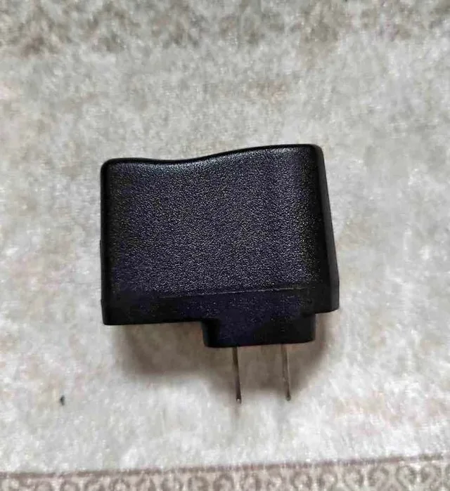 Black USB Wall Charger Adapter