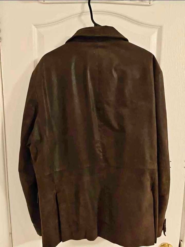 Angelo Litrico Leather-Look Blazer Jacket - Size L - photo 4