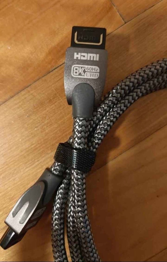 HDMI 2.1 CABLE ULTRA HD 8K CABLE 5FT BRAIDED 48GBPS 4K@120HZ 8K - photo 2