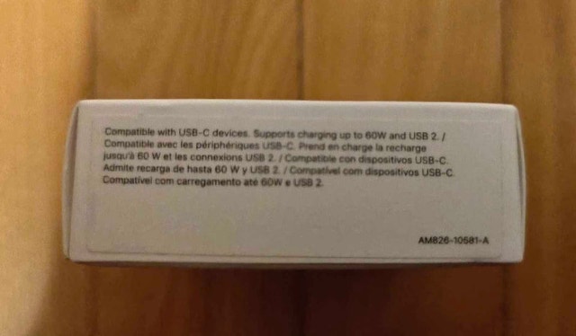 Apple USB-C 60W Charge Cable 1m - photo 3