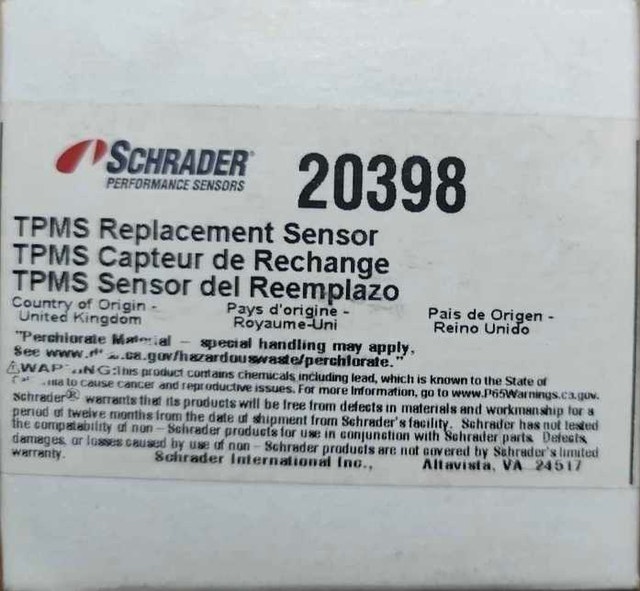 TPMS Replacement Sensor - photo 3