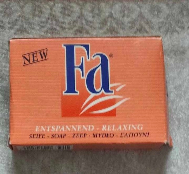 Vintage Fa Relaxing Bar Soap - Orange (125g)