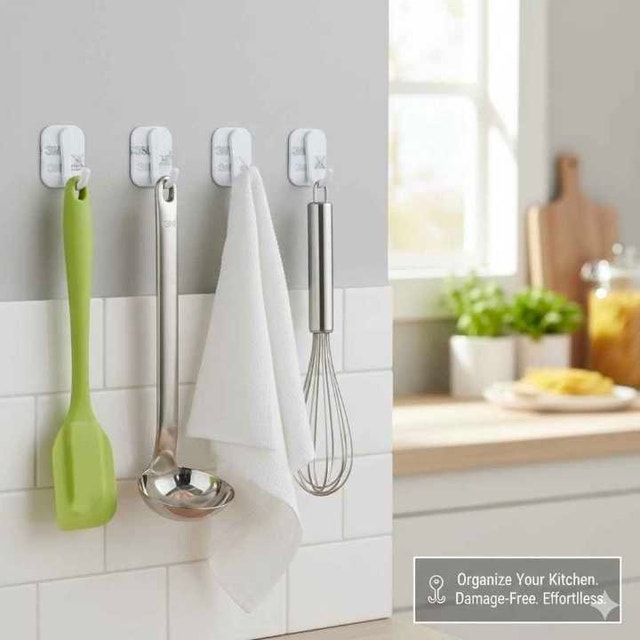 3M Command Adhesive Hooks - Damage-Free - photo 2