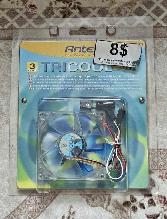 Antec TriCool 80mm 3-Speed PC Fan
