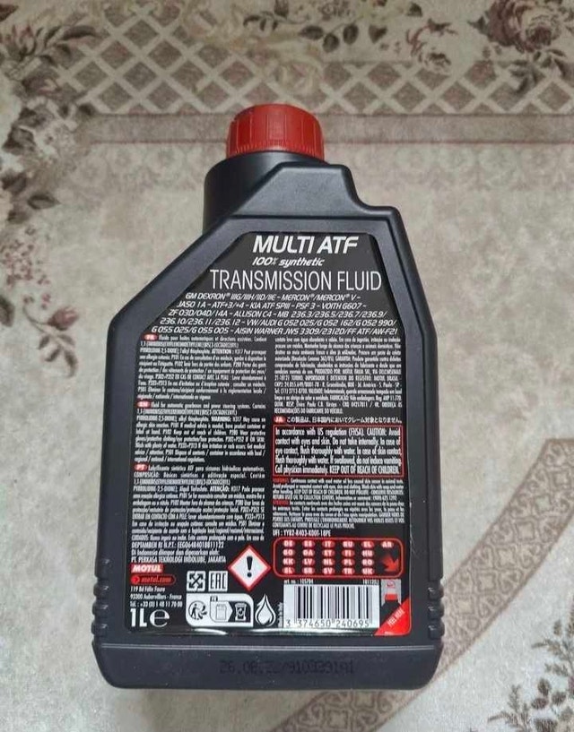 Motul MULTI ATF 1L Automatic Transmission Fluid - photo 2