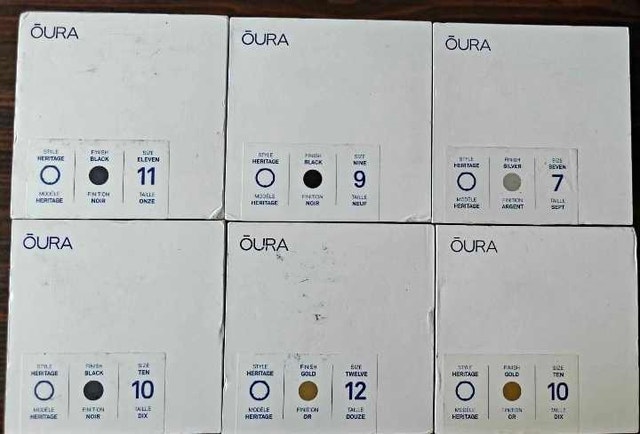 Oura Ring Gen 3 - Sizes 7, 9, 10, 11, 12 Available