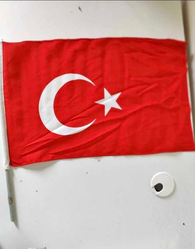 Large Turkiye Flag with Pole